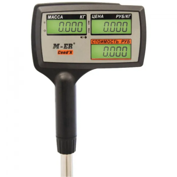 Настольные весы MERCURY M-ER 327ACPX-32.5 LCD Black (арт. 3033)