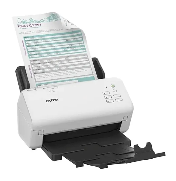 Сканер документов Brother ADS-4300N, A4, 40 стр./мин. (арт. ADS4300NTF1)