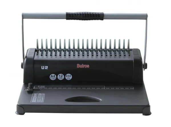 Переплетчик Bulros U-12 на пластиковую пружину (арт. BB-D-PLB-U-12-not-yes-Ma)