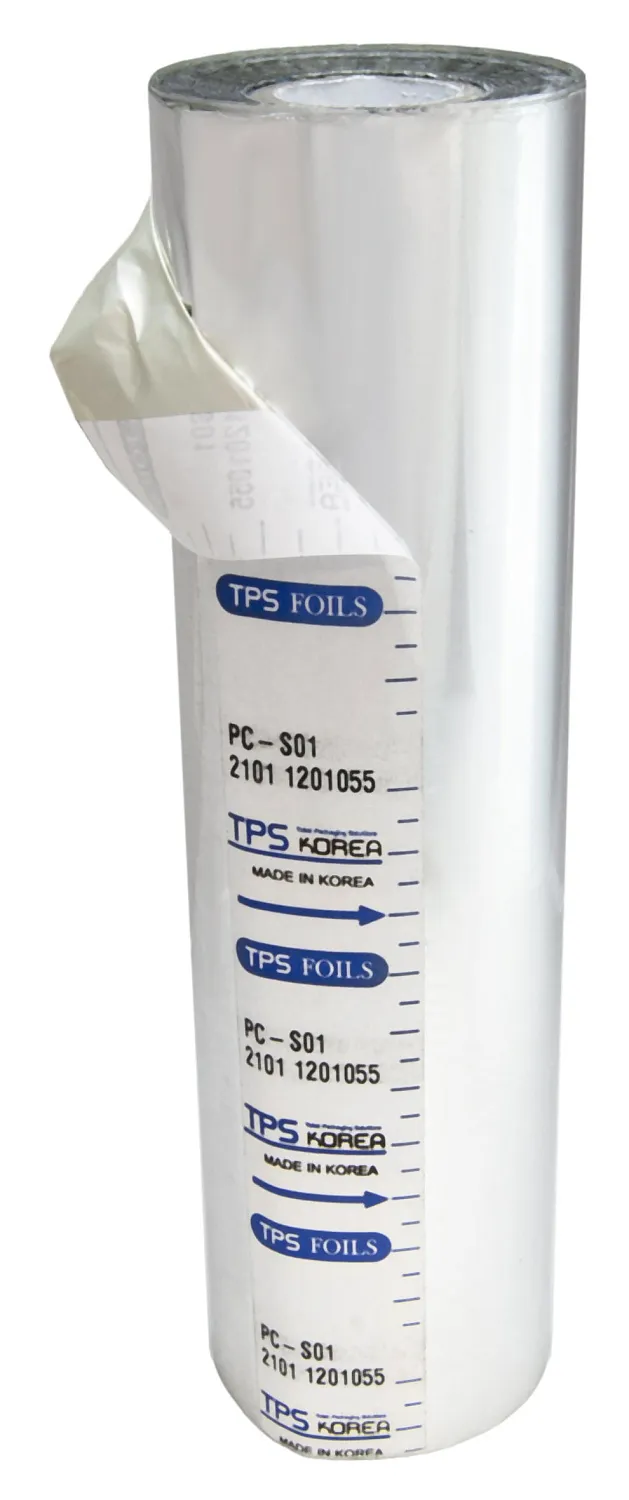 Фольга для ламинирования TPS (213мм x 122м, серебро) (арт. 2424)
