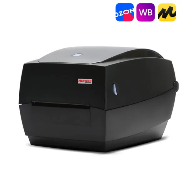 Термотрансферный принтер этикеток Mertech TLP100 TERRA NOVA USB, RS232, Ethernet Black (арт. 4588)