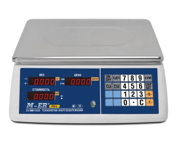 Торговые настольные весы Mertech M-ER 223 AC-32.5 ″Mary″ LED (арт. 3624)