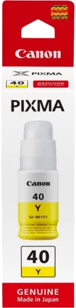 Контейнер с чернилами Canon GI-40 Y (жёлтый, 70 мл.) (арт. 3402C001)