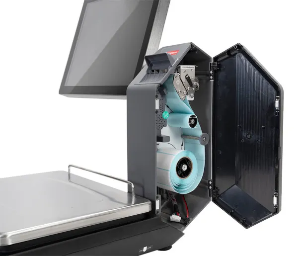 Весы с печатью этикеток Mertech M-ER 725 PM-32.5 (VISION-AI 15″, USB, Ethernet, Wi-Fi) (арт. 3639)