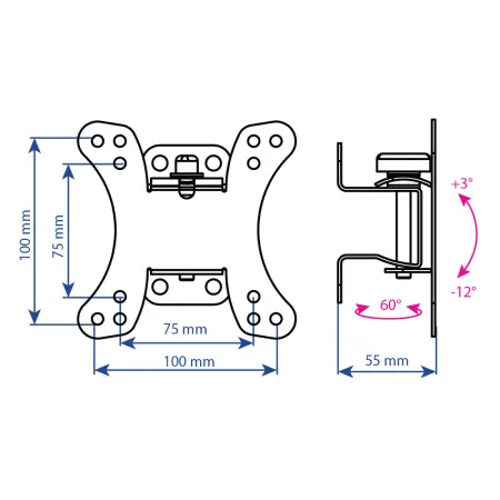 Кронштейн Kromax GALACTIC-10 (арт. 24046)