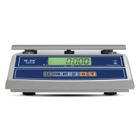 Фасовочные настольные весы Mertech M-ER 326 F-6.1 LCD без АКБ (арт. 3710)