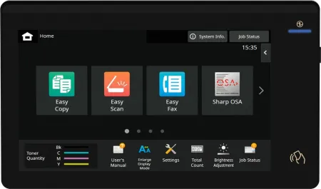 МФУ лазерное цветное Sharp BP-70C55EU (арт. BP70C55EU)