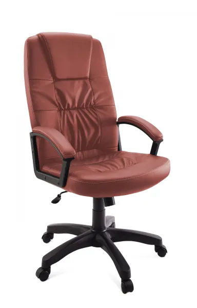 Кресло руководителя ГЕЛЕОС Гранд (гранатовый) (арт. Гранд_гранат)