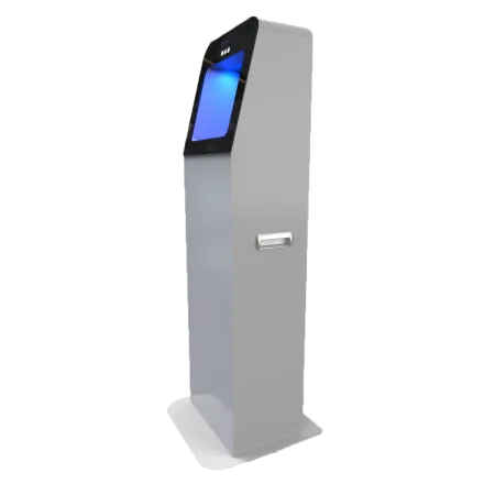 Бесконтактный напольный дезинфектор для рук Autosanitizer ASL-1-2 с датчиком измерения температуры (арт. ASL-1-2-termo)