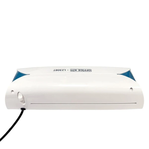 Ламинатор Office Kit L2308T, А4, 2 вала, 75-125 мкм, пластик, белый/синий (арт. L2308T)