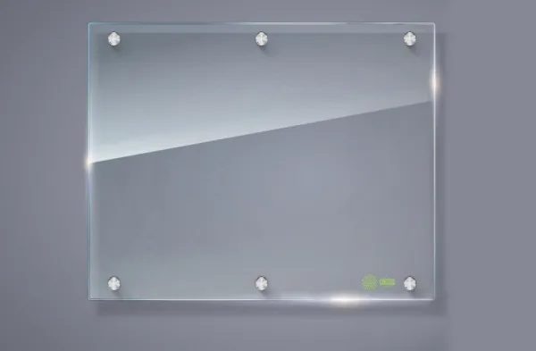 Демонстрационная доска Cactus 120x150см прозрачный (арт. CS-GBD-120X150-TR)