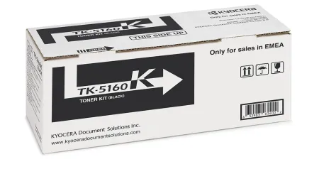 Оригинальный тонер-картридж Kyocera TK-5160K (чёрный, 16000 стр.) (арт. 1T02NT0NL0)