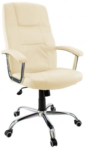 Кресло руководителя ГЕЛЕОС Престиж (кремовый) (арт. Прест_крем)
