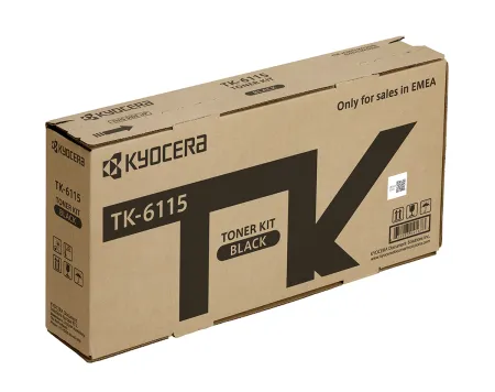 Оригинальный тонер-картридж Kyocera TK-6115 (чёрный, 15000 стр.) (арт. 1T02P10NL0)