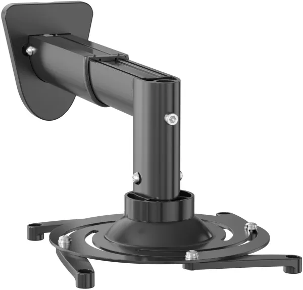 Кронштейн для проектора Cactus черный макс.10кг настенный и потолочный поворот и наклон (арт. CS-VM-PR05B-BK)