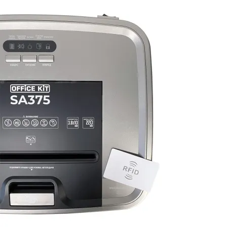 Уничтожитель документов Office Kit SA375 (3.8×10) (арт. OK3810SA375)