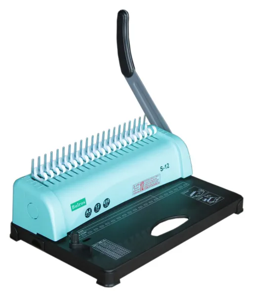 Переплетчик Bulros Bulros S-12, пластиковой пружиной (арт. BB-D-PLB-S-12-not-not-Ma)