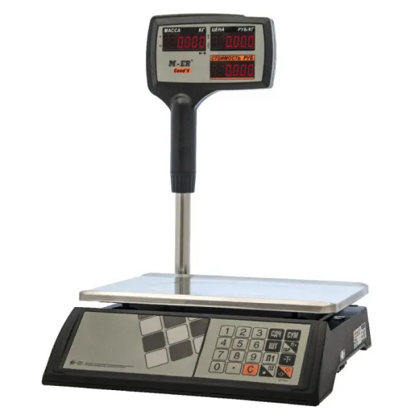Настольные весы MERCURY M-ER 327ACPX-32.5 LED Black (арт. 3035)