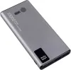 Мобильный аккумулятор Cactus 10000mAh, 3A, 2xUSB, серый (арт. CS-PBFSLT-10000)