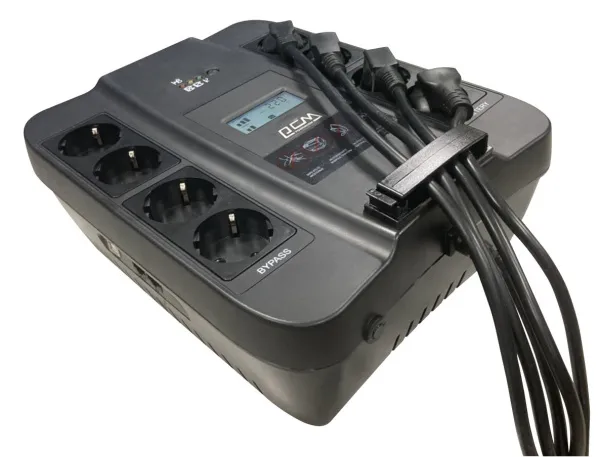 Источник бесперебойного питания Powercom Spider SPD-900U LCD USB (арт. SPD-900U LCD USB)