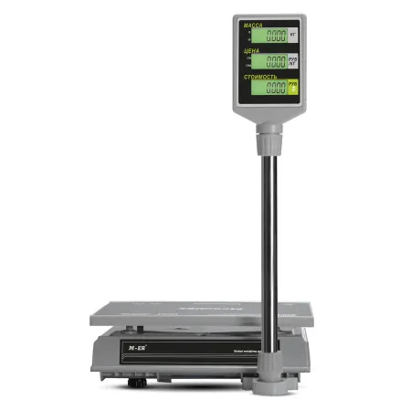 Торговые настольные весы Mertech M-ER 326 ACP-32.5 ″Slim″ LCD Белые (арт. 3045)