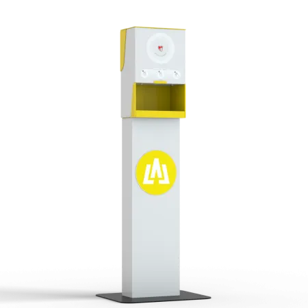 Бесконтактный напольный дезинфектор для рук Liga Uno Luxe-3 (арт. Uno Luxe-3)