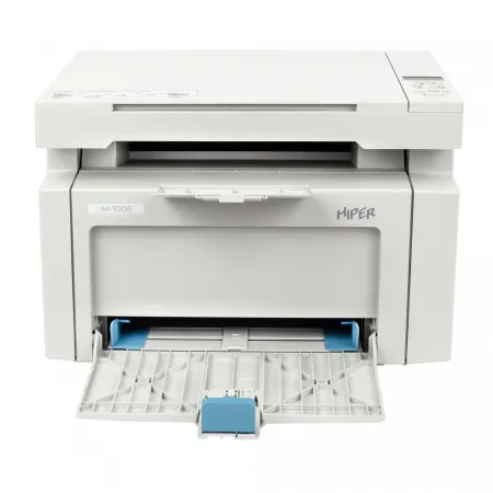 МФУ лазерное черно-белое HIPER M-1005NW Gray (3-1), A4, LCD, USB, Bluetooth, RJ-45, Wi-Fi (арт. M-1005NW (GR))