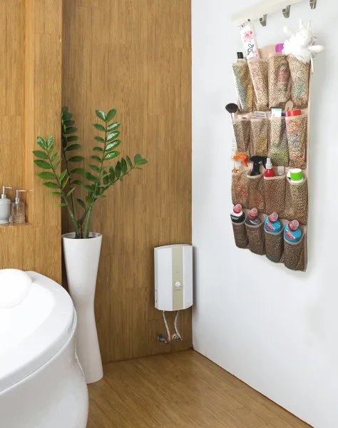 Органайзер ГЕЛЕОС подвесной, 16 карманов, «Миндаль» / Бежевый, 45х103 см (арт. МНД_02)