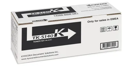 Оригинальный тонер-картридж Kyocera TK-5140K (чёрный, 7000 стр.) (арт. 1T02NR0NL0)