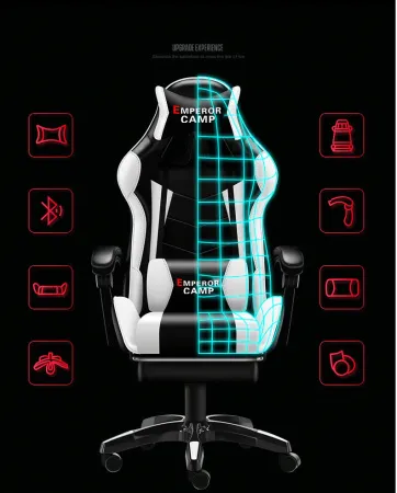 Кресло для геймеров ГЕЛЕОС G1 (белый) (арт. GChG1-W)