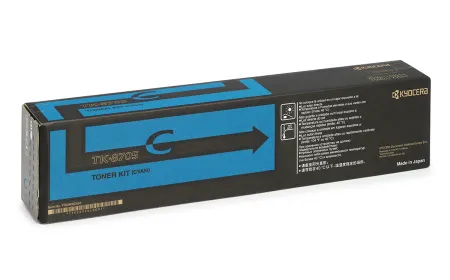 Оригинальный тонер-картридж Kyocera TK-8705C (голубой, 30000 стр.) (арт. 1T02K9CNL0)