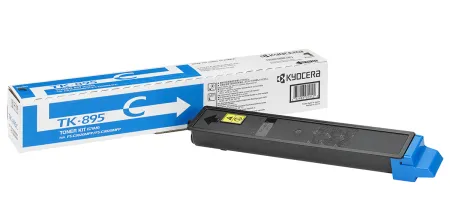Оригинальный тонер-картридж Kyocera TK-895C (голубой, 6000 стр.) (арт. 1T02K0CNL0)
