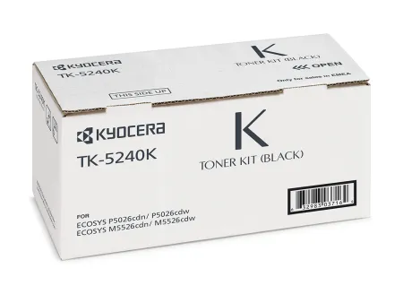 Оригинальный тонер-картридж Kyocera TK-5240K (чёрный, 4000 стр.) (арт. 1T02R70NL0)