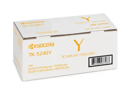 Оригинальный тонер-картридж Kyocera TK-5240Y (жёлтый, 3000 стр.) (арт. 1T02R7ANL0)