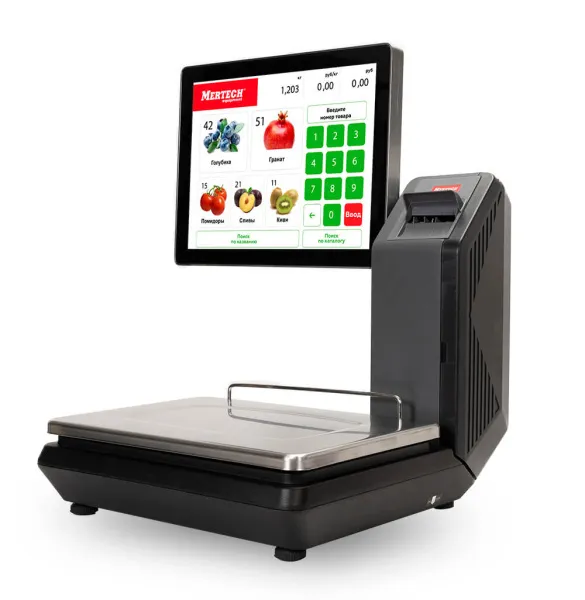 Весы с печатью этикеток Mertech M-ER 725 PM-15.2 (15″, USB, Ethernet, Wi-Fi) (арт. 3635)