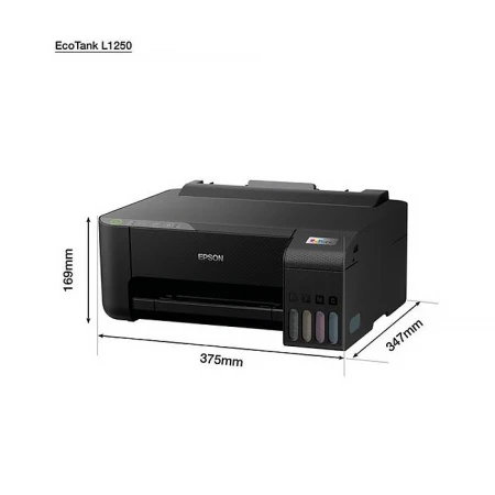 Принтер цветной струйный Epson EcoTank L1250, А4 (арт. C11CJ71402)
