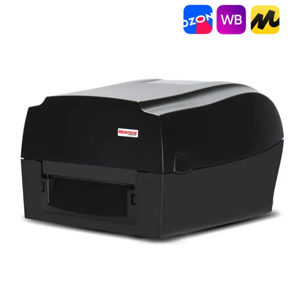 Термотрансферный принтер этикеток Mertech TLP300 TERRA NOVA USB, RS232, Ethernet Black (арт. 4592)