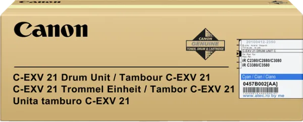 Фотобарабан Canon C-EXV 21 Drum Unit Cyan (арт. 0457B002AA)
