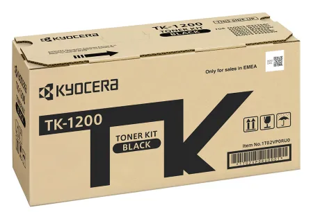 Оригинальный тонер-картридж Kyocera TK-1200 (чёрный, 3000 стр.) (арт. 1T02VP0RU0)
