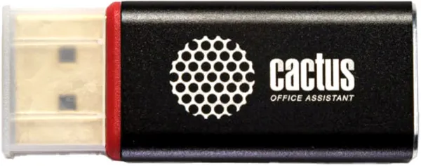 Переходник аудио-видео Cactus (DisplayPort (m)/HDMI (f), черный) (арт. CS-DP-HDMI-ADR)