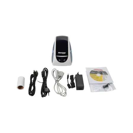 Термопринтер липких этикеток Mertech LP58 EVA RS232-USB White & blue (арт. 4584)