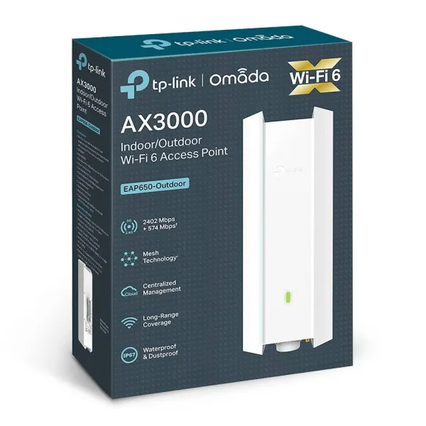 Точка доступа TP-Link EAP650-Outdoor (арт. EAP650-Outdoor)