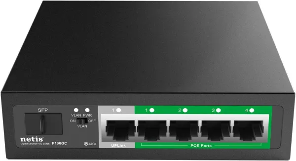 Коммутатор NETIS P106GC (арт. P106GC)