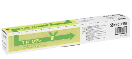 Оригинальный тонер-картридж Kyocera TK-895Y (жёлтый, 6000 стр.) (арт. 1T02K0ANL0)