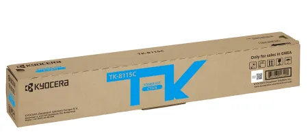 Оригинальный тонер-картридж Kyocera TK-8115C (голубой, 6000 стр.) (арт. 1T02P3CNL0)