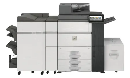 МФУ лазерное цветное Sharp MX-7081EU (арт. MX7081EU)
