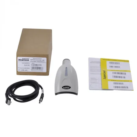 Сканер Mertech 2310 P2D USB, USB эмуляция RS232 white 3m cable (арт. 4866)