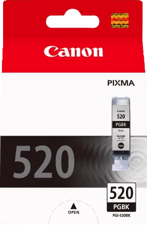 Оригинальный картридж Canon PGI-520 BK (чёрный, 19 мл.) (арт. 2932B004)