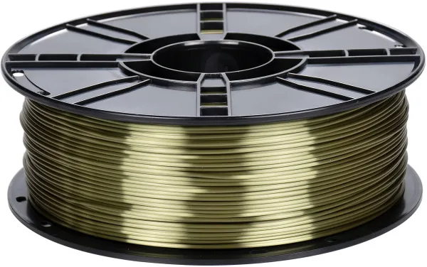 Пластик для принтера Cactus (SILK, d1.76мм, 1кг, L326м, бронза) (арт. CS-3D-PLA-1KG-S-BRON)