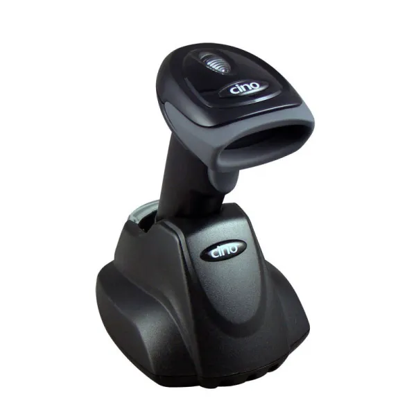 Сканер штрих-кода Cino F680BT USB темный (в комплекте с зарядной подставкой) (арт. GPHS68011000K33)